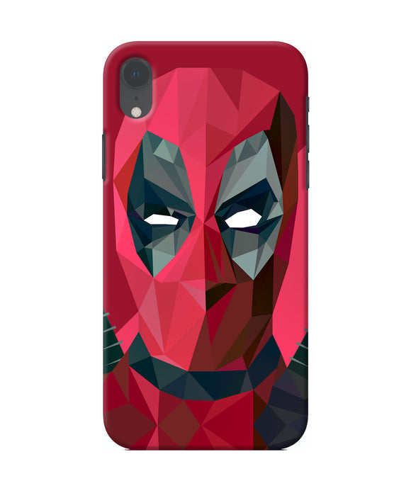 Abstract Deadpool Full Mask Iphone Xr Back Cover