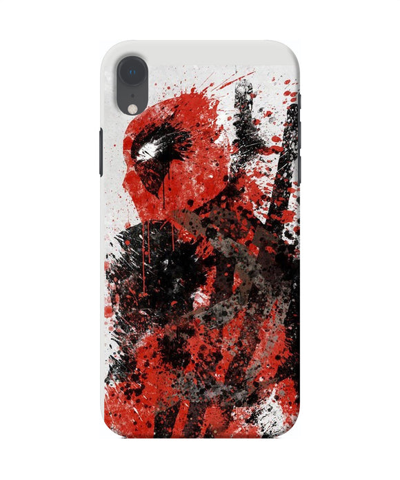 Deadpool Rugh Sketch Iphone Xr Back Cover