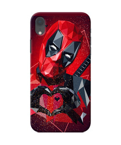 Deadpool Love Iphone Xr Back Cover