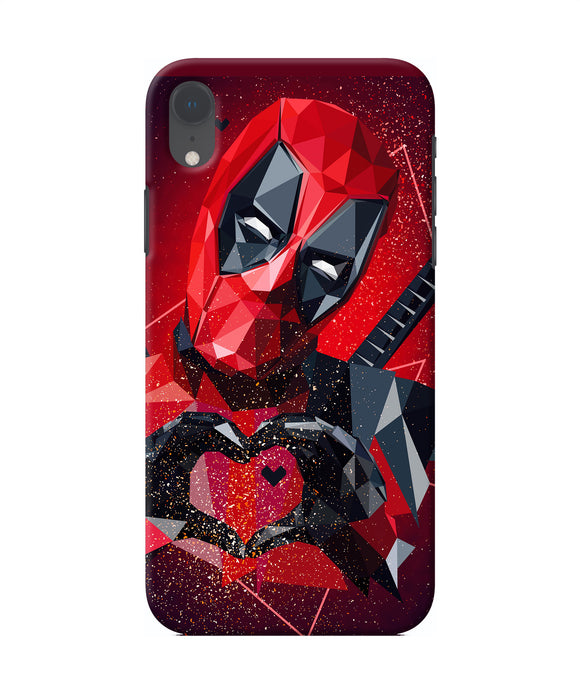 Deadpool Love Iphone Xr Back Cover