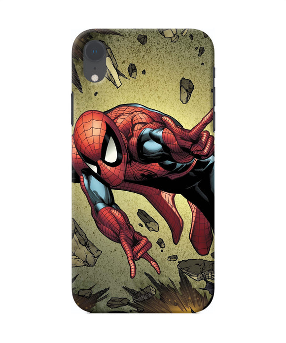 Spiderman On Sky Iphone Xr Back Cover