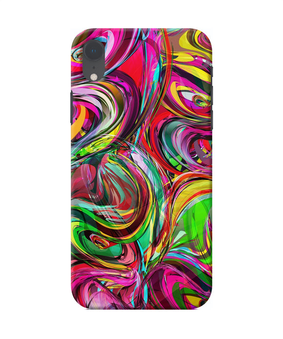 Abstract Colorful Ink Iphone Xr Back Cover