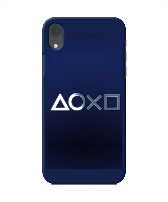 Aoxo Logo Iphone Xr Back Cover