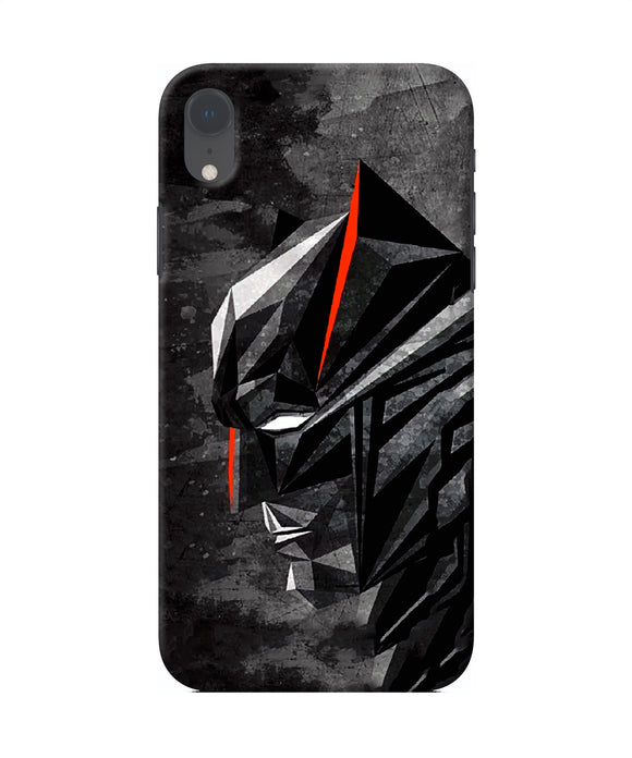 Batman Black Side Face Iphone Xr Back Cover