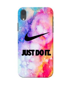 Just Do It Colors Iphone Xr Back Cover