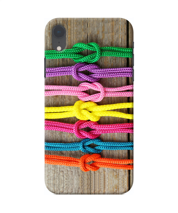 Colorful Shoelace Iphone Xr Back Cover