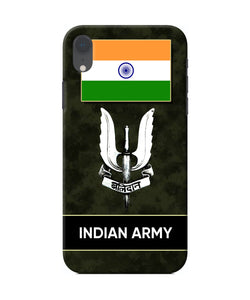 Indian Flag Balidan Logo Iphone Xr Back Cover