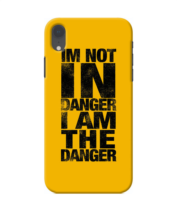 Im Not In Danger Quote Iphone Xr Back Cover