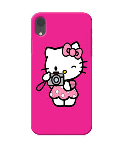 Hello Kitty Cam Pink Iphone Xr Back Cover