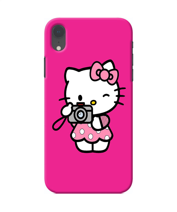 Hello Kitty Cam Pink Iphone Xr Back Cover