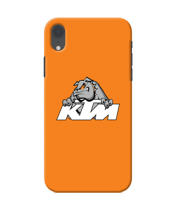 Ktm Dog Logo Iphone Xr Back Cover