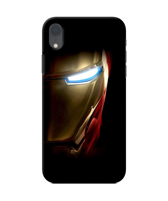 Ironman Half Face Iphone Xr Back Cover