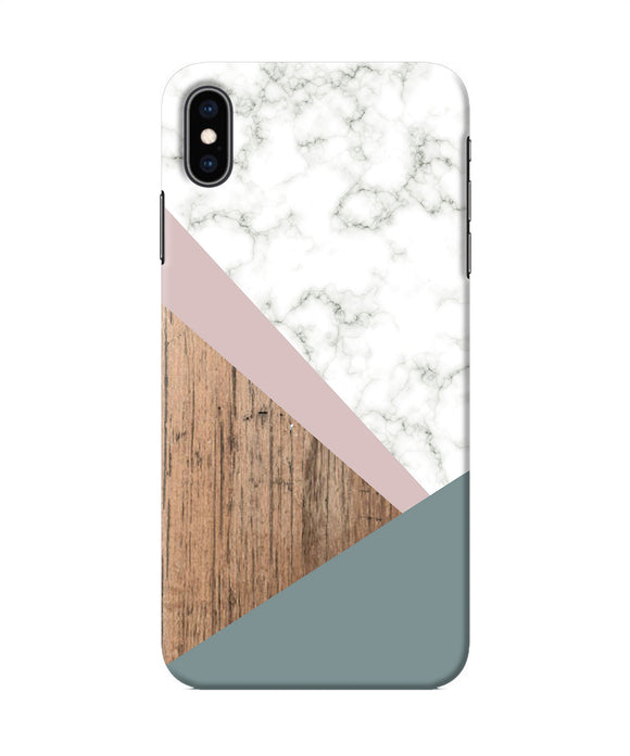 Marble Wood Abstract Iphone Xs Max Back Cover