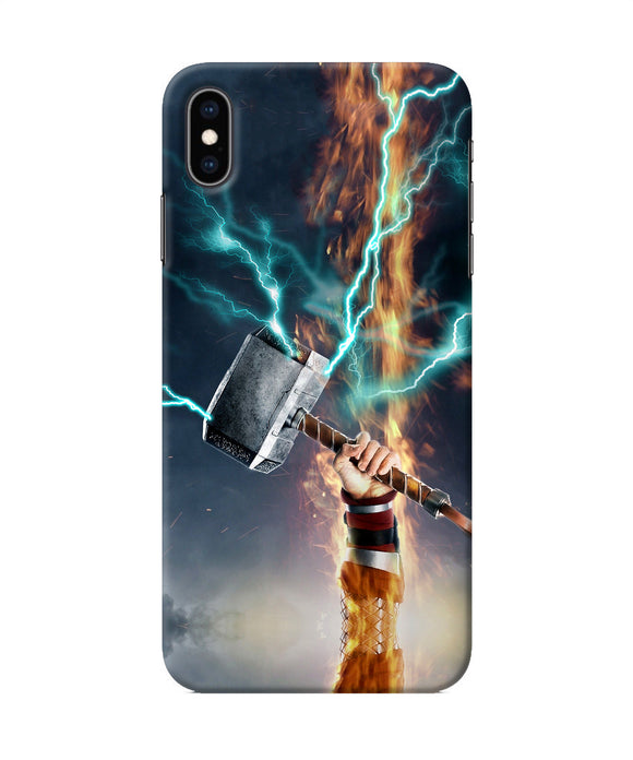 Thor Hammer Mjolnir Iphone Xs Max Back Cover