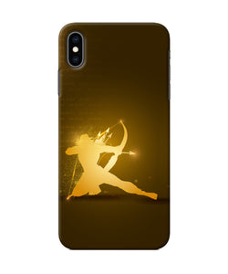 Lord Ram - 3 Iphone Xs Max Back Cover