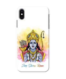 Jay Shree Ram Iphone Xs Max Back Cover