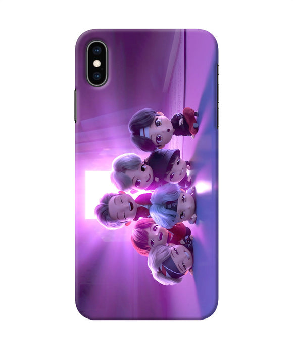 BTS Chibi iPhone XS Max Back Cover