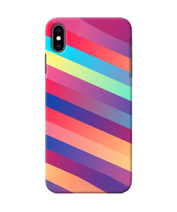 Stripes color iPhone XS Max Back Cover