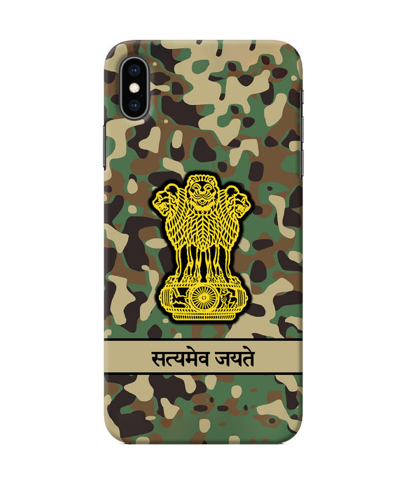 Satyamev Jayate Army iPhone XS Max Back Cover