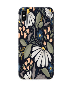 Flowers Art iPhone XS Max Back Cover