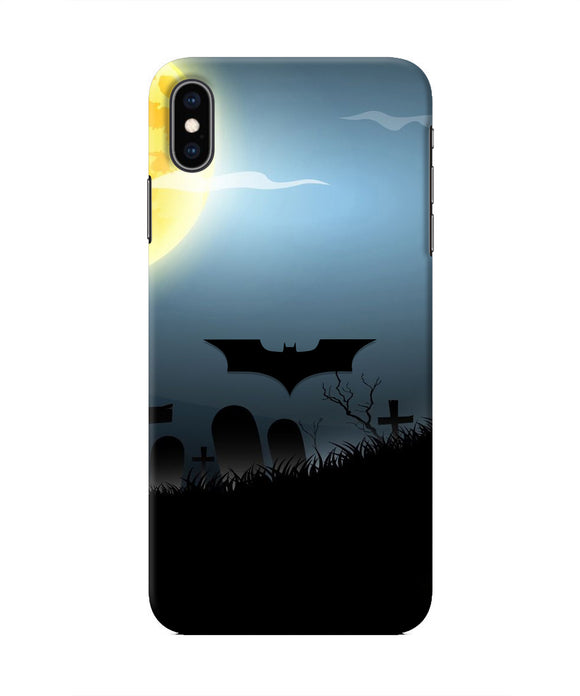Batman Scary cemetry Iphone XS Max Real 4D Back Cover