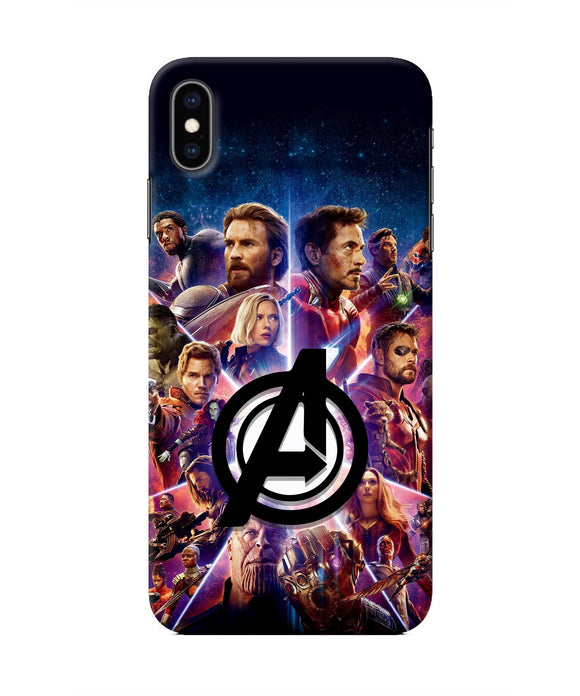 Avengers Superheroes Iphone XS Max Real 4D Back Cover