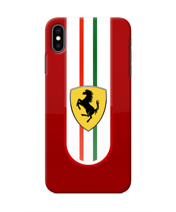 Ferrari Art Iphone XS Max Real 4D Back Cover