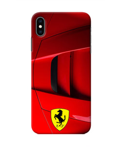 Ferrari Car Iphone XS Max Real 4D Back Cover