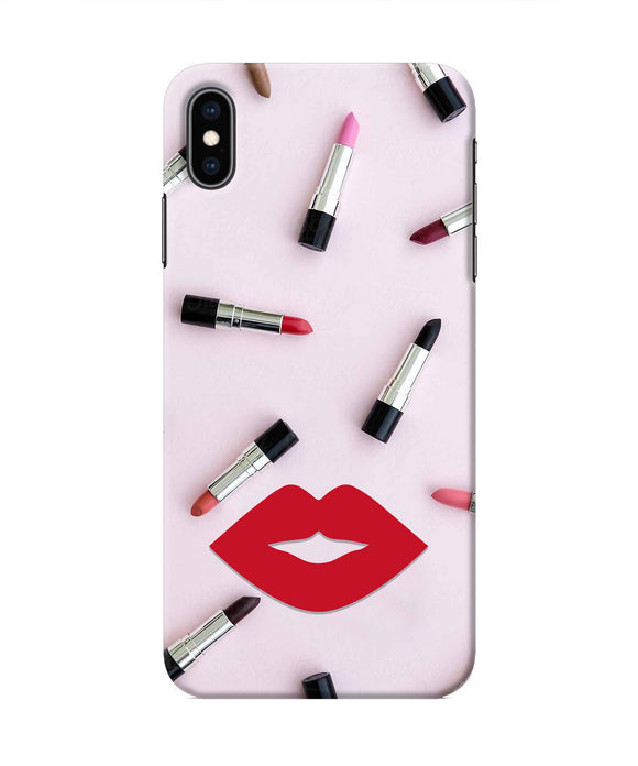 Lips Lipstick Shades Iphone XS Max Real 4D Back Cover