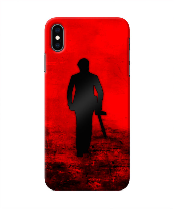 Rocky Bhai with Gun iPhone XS Max Real 4D Back Cover