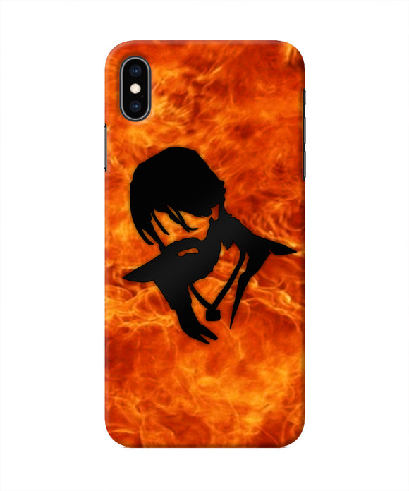 Rocky Bhai Face iPhone XS Max Real 4D Back Cover