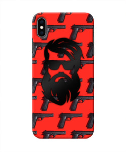 Rocky Bhai Beard Look iPhone XS Max Real 4D Back Cover