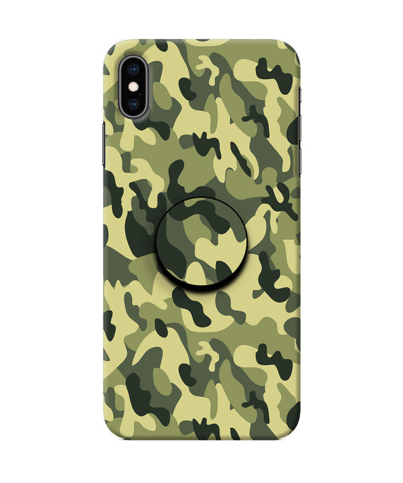 Camouflage Iphone XS Max Pop Case