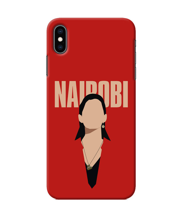 Nairobi Paint Money Heist iPhone XS Max Back Cover