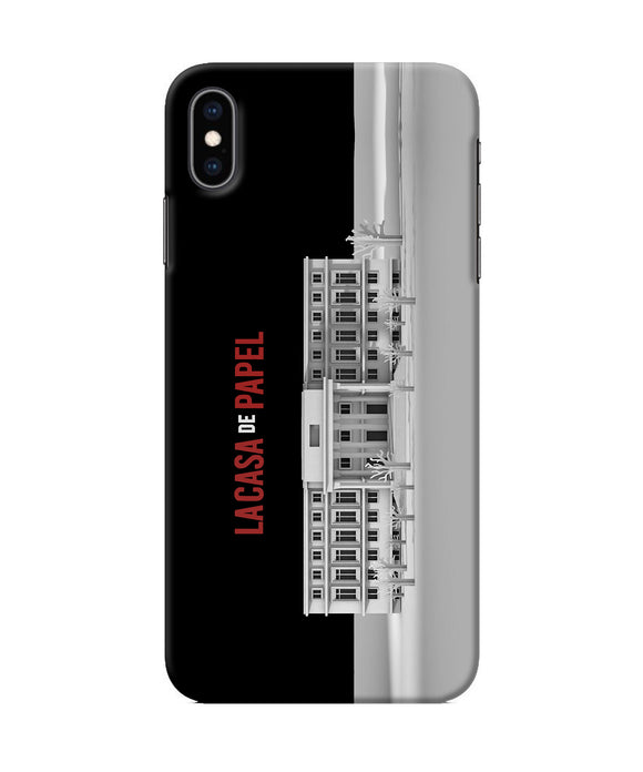 Money Heist Bank Of Spain iPhone XS Max Back Cover