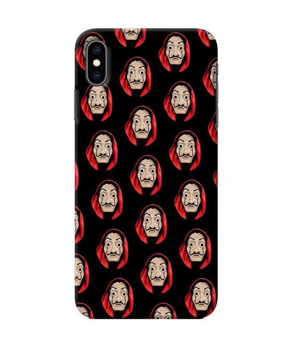 Money Heist Mask iPhone XS Max Back Cover