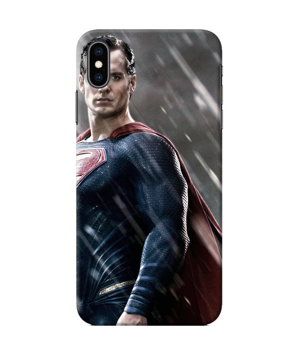 Superman Man Of Steel Iphone Xs Max Back Cover