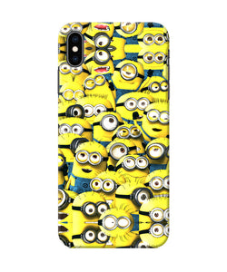 Minions Mini Crowd Iphone Xs Max Back Cover