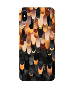 Abstract Wooden Rug Iphone Xs Max Back Cover