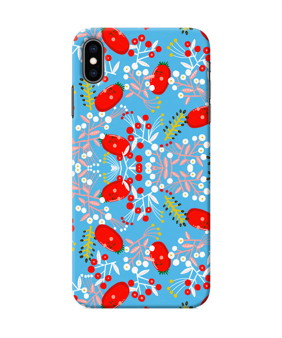 Small Red Animation Pattern Iphone Xs Max Back Cover