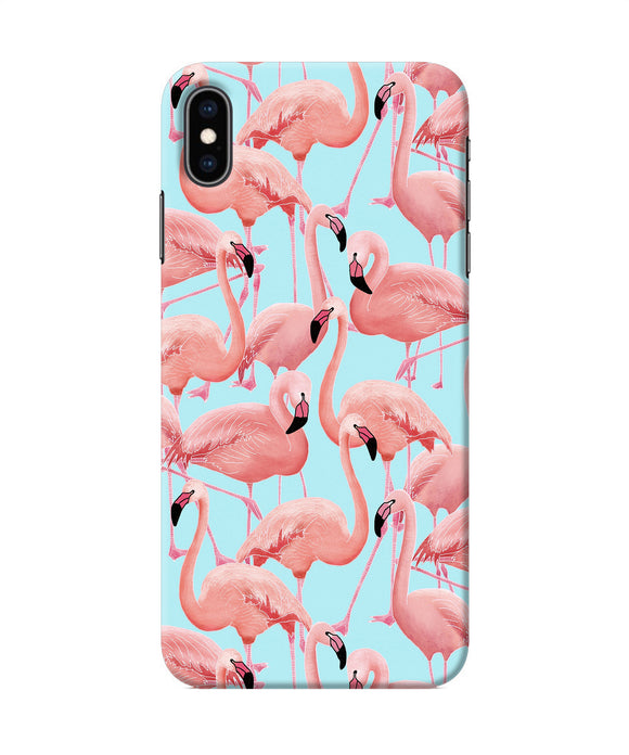 Abstract Sheer Bird Print Iphone Xs Max Back Cover