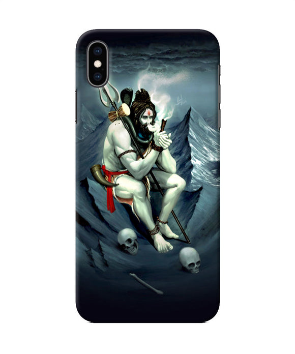 Lord Shiva Chillum Iphone Xs Max Back Cover