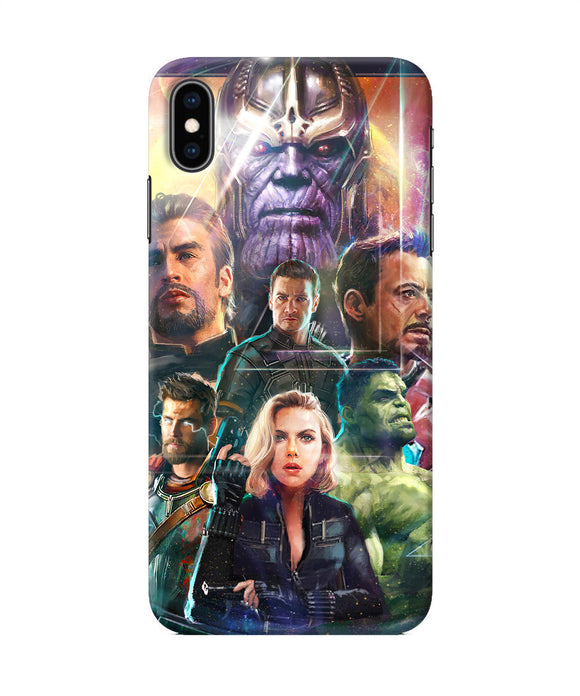 Avengers Poster Iphone Xs Max Back Cover