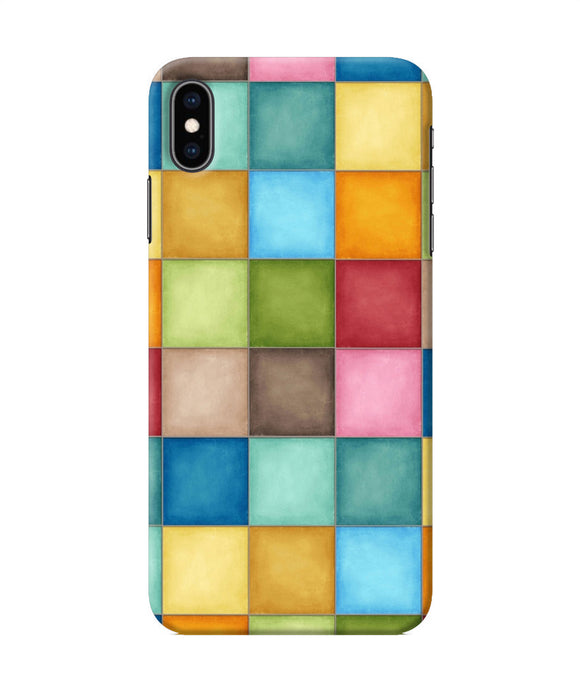 Abstract Colorful Squares Iphone Xs Max Back Cover