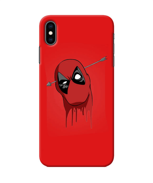 Funny Deadpool Iphone Xs Max Back Cover