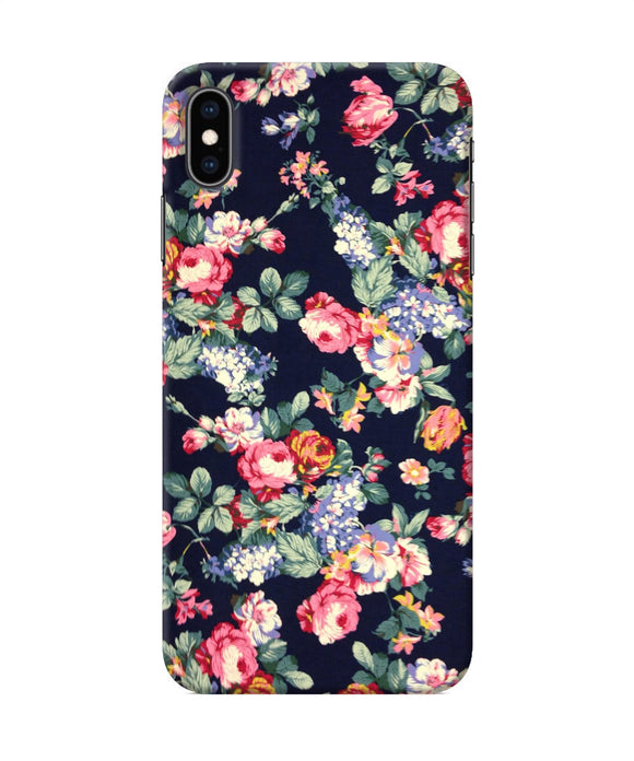 Natural Flower Print Iphone Xs Max Back Cover