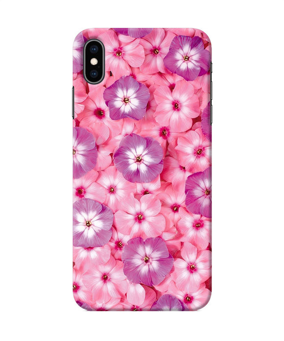 Natural Pink Flower Iphone Xs Max Back Cover