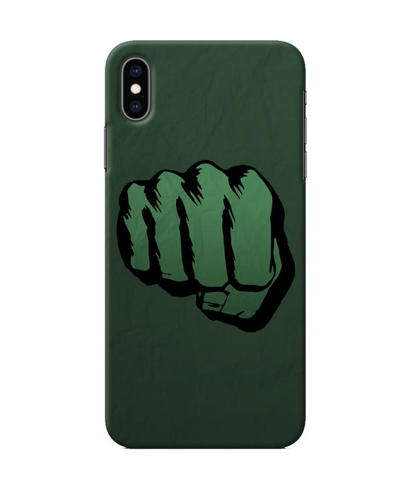 Hulk Smash Logo Iphone Xs Max Back Cover