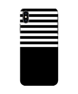 Black And White Print Iphone Xs Max Back Cover