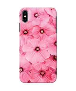 Pink Flowers Iphone Xs Max Back Cover